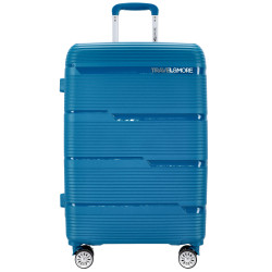 KOVČEK POTOVALNI UNBREAKABLE TRAVEL AND MORE SREDNJI TEAL 66x27x43cm 35l