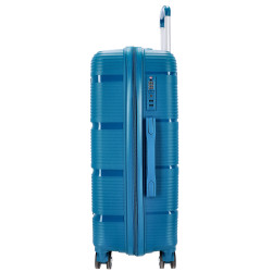 KOVČEK POTOVALNI UNBREAKABLE TRAVEL AND MORE SREDNJI TEAL 66x27x43cm 35l