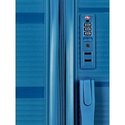 KOVČEK POTOVALNI UNBREAKABLE TRAVEL AND MORE SREDNJI TEAL 66x27x43cm 35l