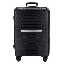 KOVČEK POTOVALNI UNBREAKABLE TRAVEL AND MORE SREDNJI ČRN 68x26x46cm 65l