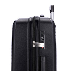 KOVČEK POTOVALNI UNBREAKABLE TRAVEL AND MORE SREDNJI ČRN 68x26x46cm 65l