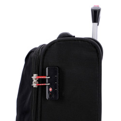 KOVČEK POTOVALNI TRAVEL AND MORE EASYJET ČRN 42x35x17cm  22l