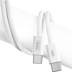 KABEL POLNILNI TYPE C TYPE C 100W FAST CHARGE DOLŽINA 1 M BEL