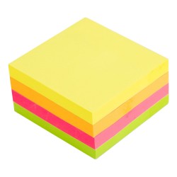 Samolepilna kocka Neon 76X76mm, 400 lističev