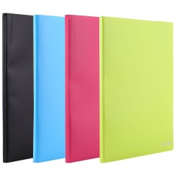 Mapa A4 Deli, z vložnimi žepki, 60 žepkov