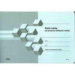 Potni nalog za tovorno motorno vozilo, ALEA OBR. 4.9