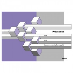 Prevoznica A5 ALEA OBR. 4.10