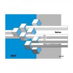 Račun za ročno vpisovanje A5 samokopirni ALEA OBR. 5.30