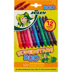 Flomastri Jolly Superstar Duo 12/1