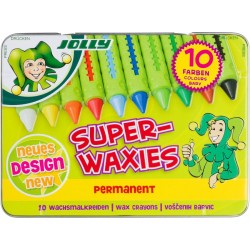 Voščenke JOLLY Superwaxies Classic 10/1 kov.škatla
