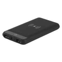 Powerbank Amper, 10000 mAh, črna