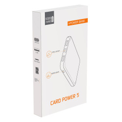 Powerbank 5000 mAh, card power 5, bel