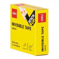 Lepilni trak Deli, nevidni 18mmx33m