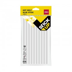 Vložki za lepilno pištolo Deli, 7mmx150mm beli 1/10