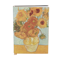 VAN GOGH BELEŽKA A5 PU FLEXY SUNFLOWERS
