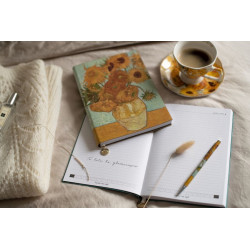VAN GOGH BELEŽKA A5 PU FLEXY SUNFLOWERS