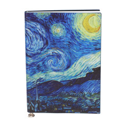 VAN GOGH BELEŽKA A5 PU FLEXY STARRY NIGHT
