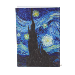 VAN GOGH BELEŽKA A5 PU FLEXY STARRY NIGHT