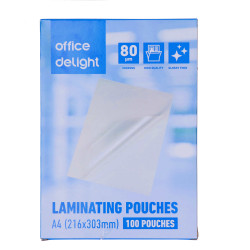 ŽEPKI ZA PLASTIFICIRANJE 80 MIC A4 100KOS V ZAVITKU