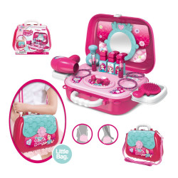 4KIDS SET OTROŠKI IGRALNI TORBA ZA LIČENJE Z DODATKI