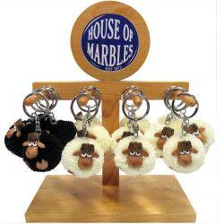 HOUSE OF MARBLES OVČKA OBESEK ZA KLJUČE SORT