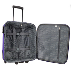 KOVČEK POTOVALNI TRAVEL AND MORE MALI VIJOLA Poliester 35l