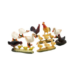 FIGURE DOMAČE ŽIVALI 5-8CM 10KOS TUBA