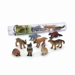 FIGURE GOZDNE ŽIVALI 4-9CM 8KOS TUBA