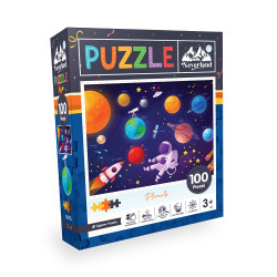 BLUE FOCUS GAMES PUZZLE 100 KOS PLANETI
