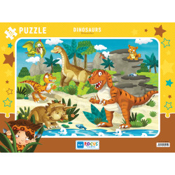 BLUE FOCUS GAMES PUZZLE 72 KOS DINOZAVRI